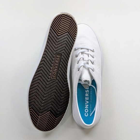 Converse Costa OX White/White Women's NIB - Picture 5 of 7